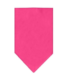 Plain Dog Bandana - Bright Pink